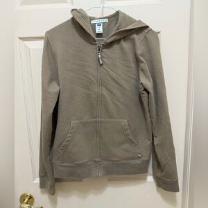 GAP Zip-Up Taupe/Olive green zip up hoodie Sweater